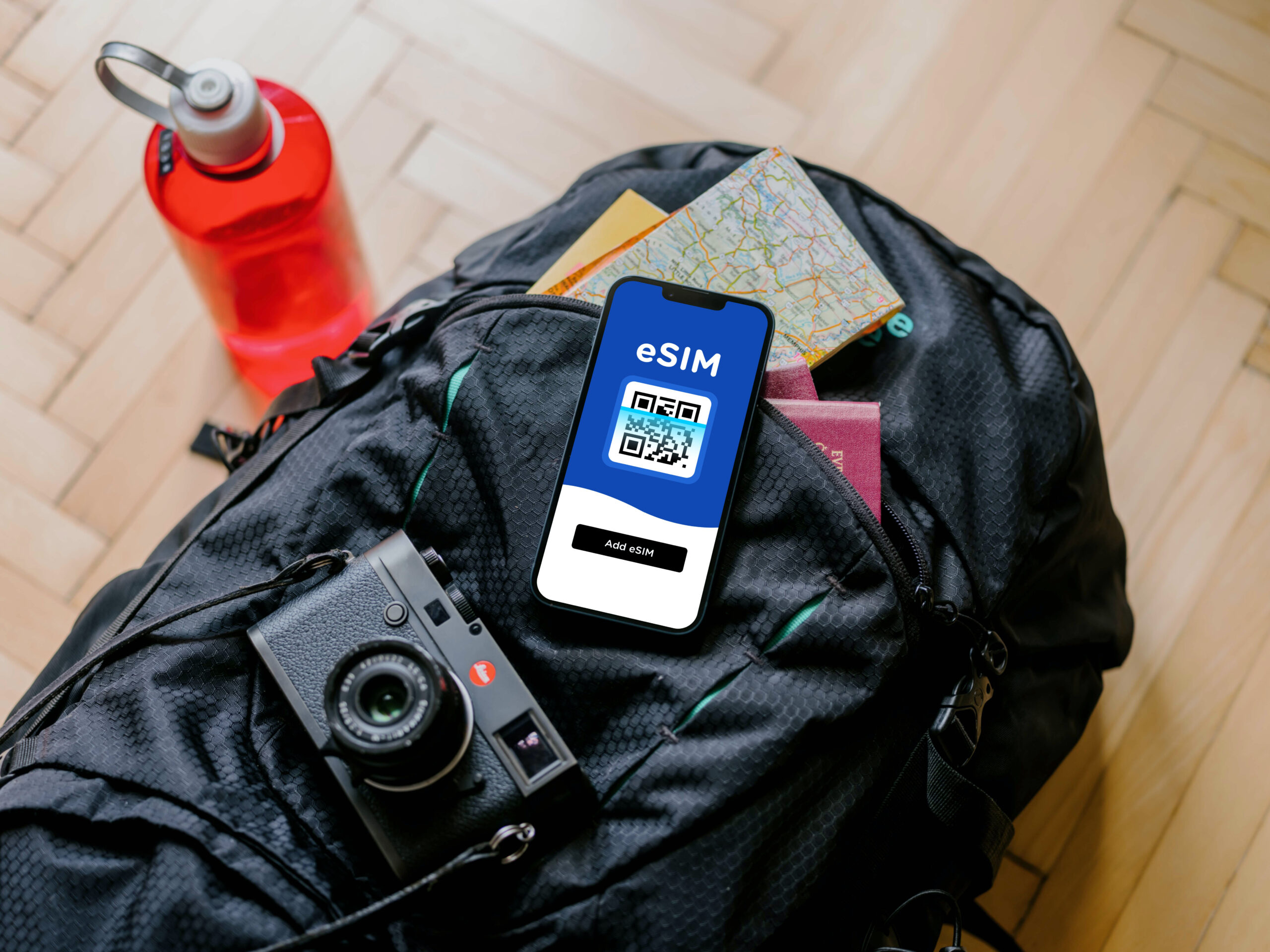 Travel Internet Guide - Scan QR for Global eSIM - Gohub