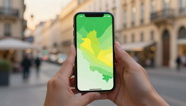How to Read a Travel eSIM Coverage Map Properly